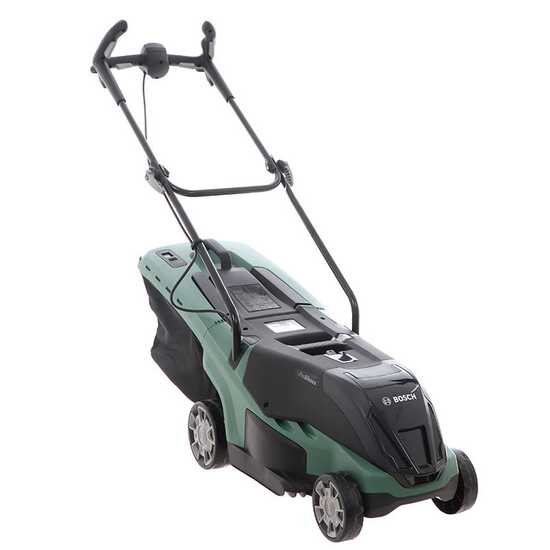Akku Rasenmäher mit Lithium-Batterie 4Ah BOSCH UniversalRotak 36-550 - Fangsack