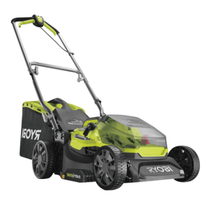 Akku Rasenmäher RYOBI RY18LMX37A-150 – 18V – 5Ah – 45 l Fangkorb – Schnittbreite 37 cm Akku Rasenmäher RYOBI RY18LMX37A-150 – 18V – 5Ah – 45 l Fangkorb – Schnittbreite 37 cm