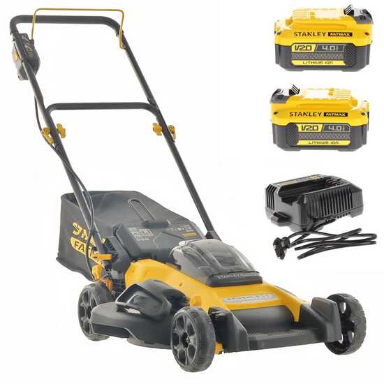 Akku-Rasenmäher STANLEY FATMAX SFMCMW2651M - 2 Akkus 18V/4Ah - Schnittbreite 40 cm