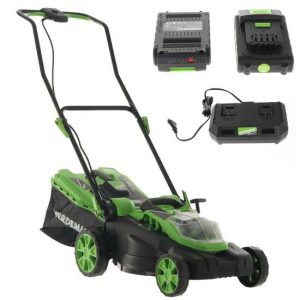 Akku-Rasenmäher Verdemax RS20 – 2 Akkus 20V/2.5Ah – Schnittbreite 38 cm Akku-Rasenmäher Verdemax RS20 – 2 Akkus 20V/2.5Ah – Schnittbreite 38 cm