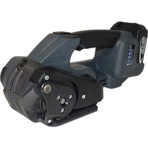 Akku Umreifungsgerät BW-04, für PP- & PET-Kunststoffbänder mit B 12-16 mm & Stärke 0,5-1,05 mm, Zugkraft 500-2500 N, 3 Modi, schwarz Akku Umreifungsgerät BW-04, für PP- & PET-Kunststoffbänder mit B 12-16 mm & Stärke 0,5-1,05 mm, Zugkraft 500-2500 N, 3 Modi, schwarz