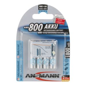 Akkuzelle 800 mAh 1,2V Micro NiMH ANSMANN./Blister Akkuzelle 800 mAh 1,2V Micro NiMH ANSMANN./Blister