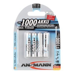 Akkuzelle Micro 1000mAh 1,2V NiMH ANSMANN./Blister Akkuzelle Micro 1000mAh 1,2V NiMH ANSMANN./Blister