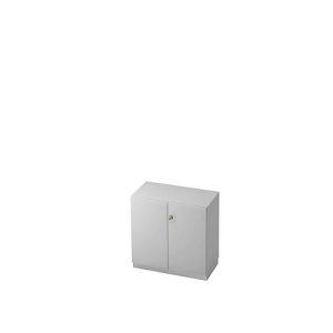 Aktenschrank, 2 OH, B 800 x T 420 mm, lichtgrau Aktenschrank, 2 OH, B 800 x T 420 mm, lichtgrau