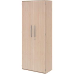 Aktenschrank BARI, 6 OH, 5 Böden, Schloss, B 819 x T 430 x H 2174 mm, Ahorn-Dekor Aktenschrank BARI, 6 OH, 5 Böden, Schloss, B 819 x T 430 x H 2174 mm, Ahorn-Dekor