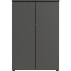 Aktenschrank Porto, 2 Türen und 2 Einlegeböden, 3 OH, B 810 x T 400 x H 1200 mm, graphit Aktenschrank Porto, 2 Türen und 2 Einlegeböden, 3 OH, B 810 x T 400 x H 1200 mm, graphit
