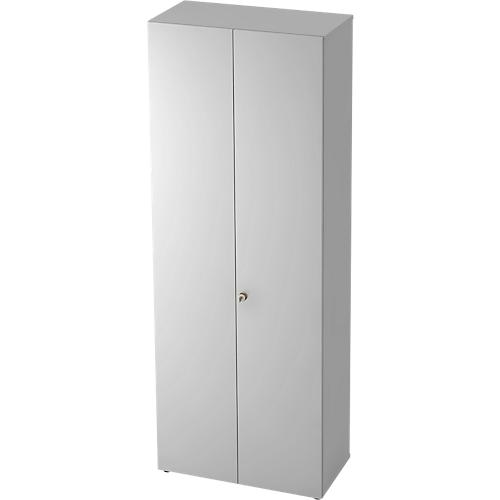 Aktenschrank TOPAS LINE, 6 Ordnerhöhen, B 800 mm, lichtgrau/lichtgrau