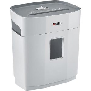 Aktenvernichter Dahle PaperSAFE 100, Partikelschnitt 5 x 18 mm, P-4, 12 l, 5 Blatt Schnittleistung, grau Aktenvernichter Dahle PaperSAFE 100, Partikelschnitt 5 x 18 mm, P-4, 12 l, 5 Blatt Schnittleistung, grau