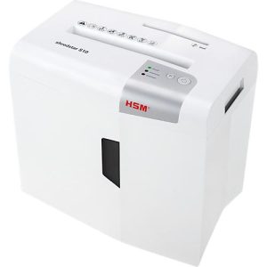 Aktenvernichter HSM Shredstar S10, Sicherheitsstufe 2, Streifenschnitt 6 mm, 10 Blatt, weiß Aktenvernichter HSM Shredstar S10, Sicherheitsstufe 2, Streifenschnitt 6 mm, 10 Blatt, weiß