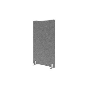 Akustik-Stellwand, freistehend, Schallabsorberklasse C, B 1000 x T 25 x H 1800 mm, Schallschutzvlies, grau-meliert Akustik-Stellwand, freistehend, Schallabsorberklasse C, B 1000 x T 25 x H 1800 mm, Schallschutzvlies, grau-meliert