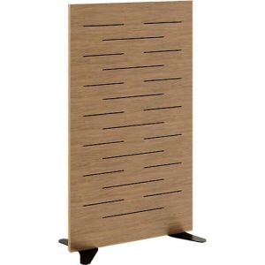 Akustik Trennwand Paperflow®, 30 mm starker Akustik-Schaumstoff, Holz, Buche lackiert, B 795 x T 370 x H 1400 mm Akustik Trennwand Paperflow®, 30 mm starker Akustik-Schaumstoff, Holz, Buche lackiert, B 795 x T 370 x H 1400 mm