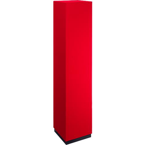 Akustiksäule silent.corner, H 1800 mm, rot