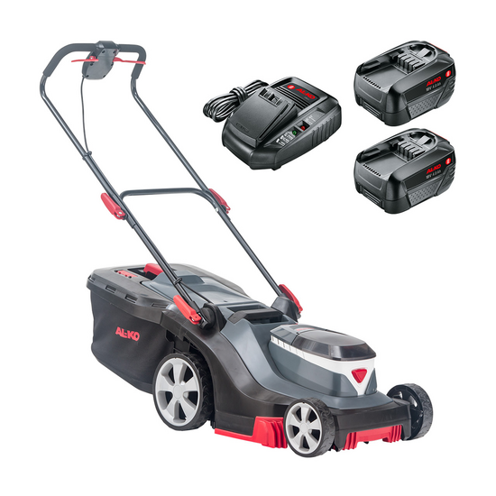 AL-KO 38.2 Li Comfort - Akku-Rasenmäher - Schnittbreite 38 cm - 2x 18V/4,0Ah