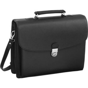 Alassio Aktentasche Forte, mit Tragegriff, 6 Fächer, Kunstleder, schwarz Alassio Aktentasche Forte, mit Tragegriff, 6 Fächer, Kunstleder, schwarz