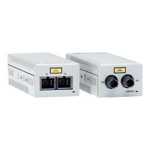 Allied Telesis AT DMC100/ST – Medienkonverter – 100Mb LAN – 100Base-FX, 100Base-TX – RJ-45 / ST multi-mode – bis zu 2 km