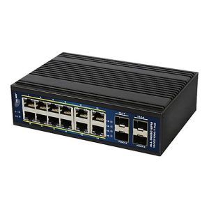 ALLNET ALL-SGI8016PM – Switch – L3 – managed – 12 x 10/100/1000 (PoE+) + 4 x Gigabit SFP – Desktop, an DIN-Schiene montierbar, wandmontierbar ALLNET ALL-SGI8016PM – Switch – L3 – managed – 12 x 10/100/1000 (PoE+) + 4 x Gigabit SFP – Desktop, an DIN-Schiene montierbar, wandmontierbar