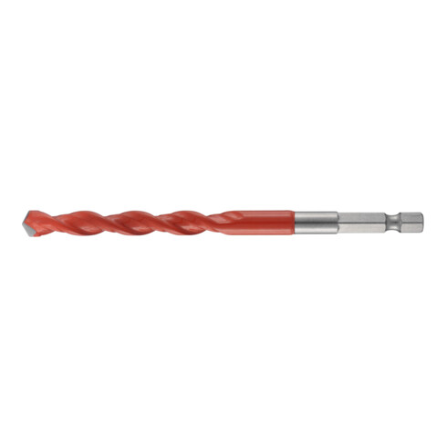 Alpen HM-Mehrzweck-Bitbohrer, 1/4 Zoll (E 6,3), Bohrer-⌀: 6 mm