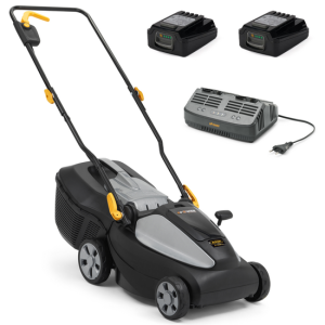 Alpina AL 3420 Li Kit – Akku Rasenmäher – 2x20V/2Ah – Schnittbreite 34 cm