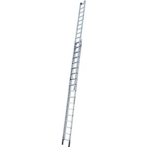 Alu-Seilzugleiter Stabilo, 2teilig, 2×18 Sprossen Alu-Seilzugleiter Stabilo, 2teilig, 2×18 Sprossen