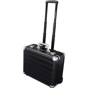 ALUMAXX Business Trolley GALAXY, mit Tragegriff und Rollen, 1 Fach, schwarz