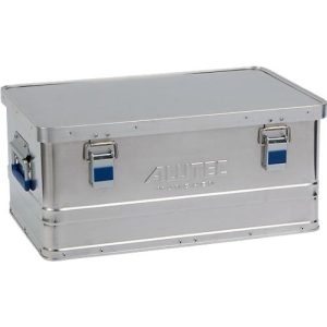 Aluminiumbox Alutec Basic, Materialstärke 0,8 mm, stapelbar, mit 1,5 mm Deckel, 40 l Volumen Aluminiumbox Alutec Basic, Materialstärke 0,8 mm, stapelbar, mit 1,5 mm Deckel, 40 l Volumen