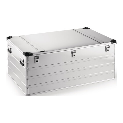 Aluminiumbox L1192xB790xH515mm 415l m.Klappverschluss u.Stapelecken