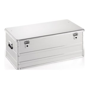 Aluminiumbox L902xB495xH367mm 140l m.Klapphebelverschlüssen m.Bohrungen Aluminiumbox L902xB495xH367mm 140l m.Klapphebelverschlüssen m.Bohrungen