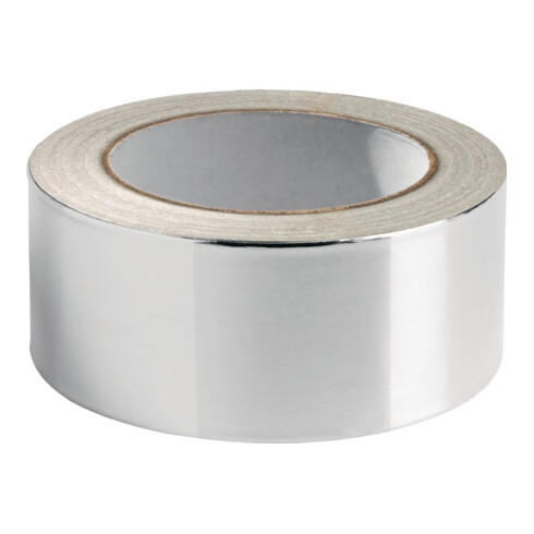 Aluminiumklebeband 511 DIN 4102 B1 Länge 50m Breite 50mm Alu-Folie