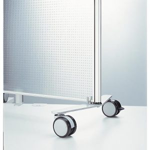 Aluna Trennwandsystem, Rollenuntersatz Aluna Trennwandsystem, Rollenuntersatz