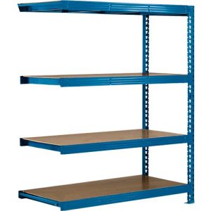 Anbaufeld, Weitspann-Steckregal, 4 Böden, H 2000 x B 1525 x T 800 mm Anbaufeld, Weitspann-Steckregal, 4 Böden, H 2000 x B 1525 x T 800 mm