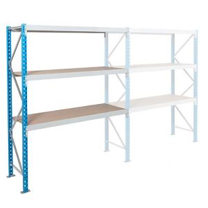 Anbaufeld, Weitspannregal Epsivol, 3 Ebenen, B 2250 x T 1200 x H 2000 mm Anbaufeld, Weitspannregal Epsivol, 3 Ebenen, B 2250 x T 1200 x H 2000 mm