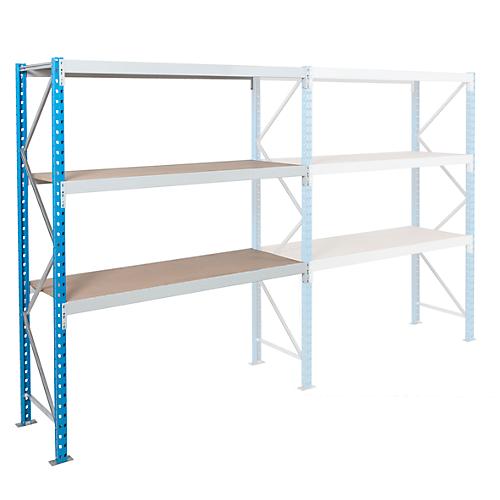 Anbaufeld, Weitspannregal Epsivol, 3 Ebenen, B 2250 x T 600 x H 2000 mm