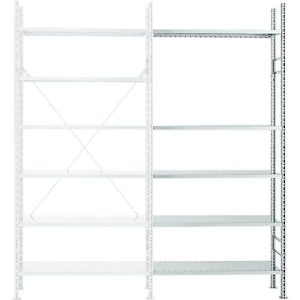 Anbaufeldregal R 3000, 5 Böden, verzinkt, T 400 mm Anbaufeldregal R 3000, 5 Böden, verzinkt, T 400 mm
