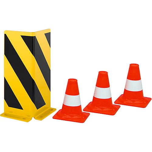 Anfahrschutz + 3 Leitkegel gratis