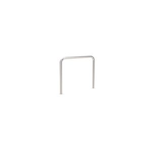 Anlehnbügel WSM, 2-seitig, B 1000 x T 48 x H 800 mm, V2A Edelstahl, zum Einbetonieren Anlehnbügel WSM, 2-seitig, B 1000 x T 48 x H 800 mm, V2A Edelstahl, zum Einbetonieren