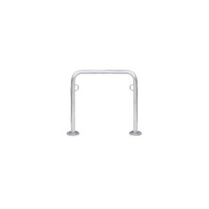 Anlehnbügel WSM, 2-seitig, B 750 x T 48 x H 800 mm, Stahl verzinkt, zum Aufdübeln Anlehnbügel WSM, 2-seitig, B 750 x T 48 x H 800 mm, Stahl verzinkt, zum Aufdübeln