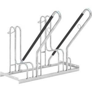 Anlehnparker WSM 4702 XBF, 1-seitig, für Reifen bis 64 mm, 2 Stellplätze, B 1000 x T 850 x H 845 mm Anlehnparker WSM 4702 XBF, 1-seitig, für Reifen bis 64 mm, 2 Stellplätze, B 1000 x T 850 x H 845 mm