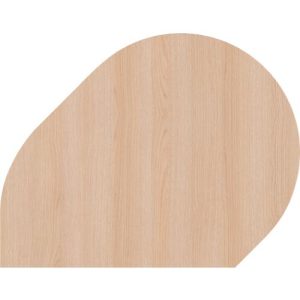Ansatztisch Breno, für Schreibtische Breno, 800 x 1000 mm, Eiche/Graphit Ansatztisch Breno, für Schreibtische Breno, 800 x 1000 mm, Eiche/Graphit