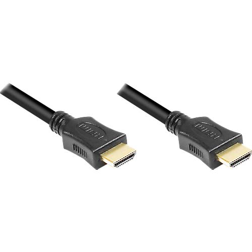 Anschlusskabel HDMI 0,5m, Stecker vergoldet