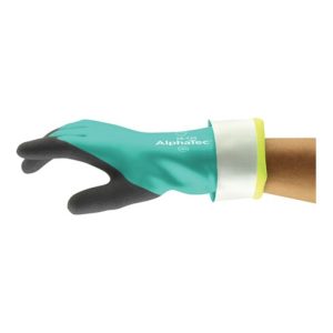 Ansell Chemiehandschuh AlphaTec 58-735 Gr.9 grün EN 388,EN 374 Kat.III