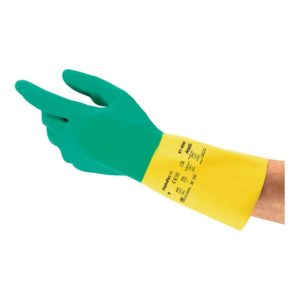 Ansell Handschuhe EN388/421/374 Kat.III Bi-Colour 87-900 Gr. 9,5-10 BW Latex Neopren Ansell Handschuhe EN388/421/374 Kat.III Bi-Colour 87-900 Gr. 9,5-10 BW Latex Neopren
