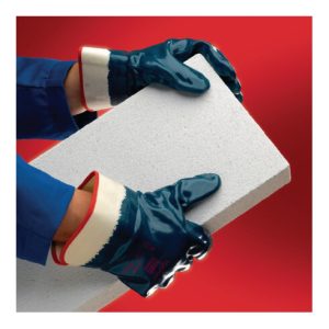 Ansell Handschuhe EN388 Kt. II Hycron 27-805 Gr.11 Baumwoll-Jersey m.Nitril blau Ansell Handschuhe EN388 Kt. II Hycron 27-805 Gr.11 Baumwoll-Jersey m.Nitril blau