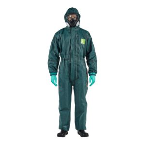 Ansell Schutzoverall Typ 3/4/5 AlphaTec 4000, grün, Unisex-Größe: XL Ansell Schutzoverall Typ 3/4/5 AlphaTec 4000, grün, Unisex-Größe: XL