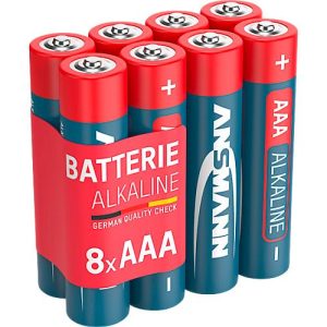 Ansmann Alkaline-Batterien Micro AAA, 8 Stück Ansmann Alkaline-Batterien Micro AAA, 8 Stück