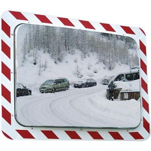 Antifrost-/Antibeschlag-Verkehrsspiegel Vialux, rechteckig Antifrost-/Antibeschlag-Verkehrsspiegel Vialux, rechteckig