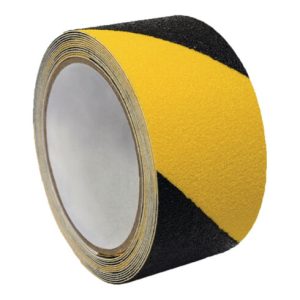 Antirutschklebeband F5750 schwarz/gelb L.18 m,B.50mm IKS Antirutschklebeband F5750 schwarz/gelb L.18 m,B.50mm IKS