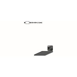 Antirutschmatte für asecos Sicherheitsschränke der UB90 und UB30 Serie, schwarz, B 420 x T 438 x H 1,3 mm Antirutschmatte für asecos Sicherheitsschränke der UB90 und UB30 Serie, schwarz, B 420 x T 438 x H 1,3 mm