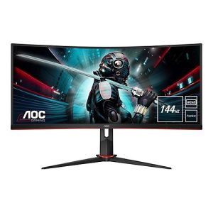 AOC Gaming CU34G2X/BK – LED-Monitor – gebogen – 86 cm (34“)‘ AOC Gaming CU34G2X/BK – LED-Monitor – gebogen – 86 cm (34“)‘