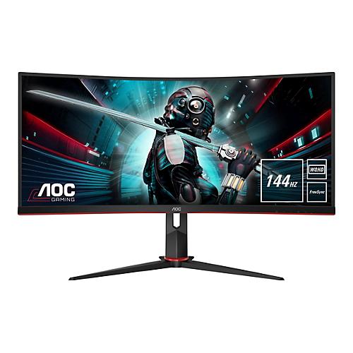 AOC Gaming CU34G2X/BK - LED-Monitor - gebogen - 86 cm (34'')'