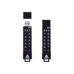 Apricorn Aegis Secure Key 3NX – USB-Flash-Laufwerk – verschlüsselt – 128 GB – USB 3.1 Gen 1 – FIPS 140-2 Level 3 Apricorn Aegis Secure Key 3NX – USB-Flash-Laufwerk – verschlüsselt – 128 GB – USB 3.1 Gen 1 – FIPS 140-2 Level 3
